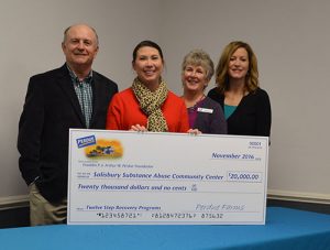 Franklin P. And Arthur W. Perdue Foundation Commits $20,000 To Help Recovery Resource Center