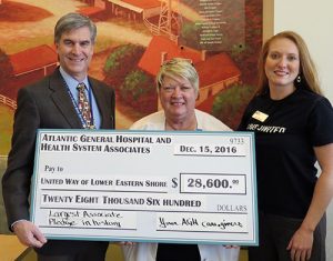 Atlantic General Hospital’s United Way Pledge Drive Largest Monetary Pledge In Hospital History