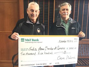M&T Bank Presents Salisbury Area Chamber Of Commerce Foundation With Sponsorship Contribution