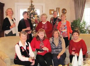 Ladies Of “Books By The Bay” Enjoy Holiday Luncheon And Book Exchange