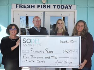 SoDel Cares Donates $4,000 To Primeros Pasos