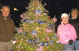 Star Charities Volunteers Decorate Their Christmas Tree for The Ocean Pines Christmas Tree Lighting Ceremony