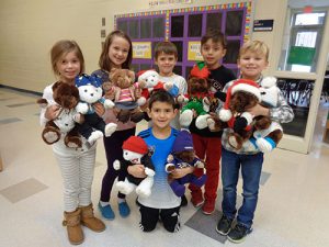 Second Graders At OC Elementary Take Part In “Share-A-Bear” Project