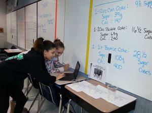 SD Middle School Students Work On Health And Nutrition Project