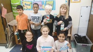 Buckingham Elementary Second-Grade Class Collects Socks For The Homeless