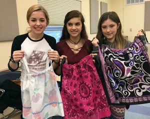Area Seamstresses Make Dresses, Boys’ Shorts, Feminine Bath Kits, Sleep Mats And Market Bags For Impoverished Children And Women In Third World Countries