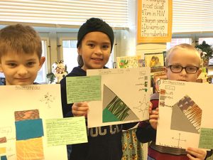 OC Elementary School Second Grade Class Create Polygon Places