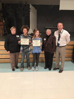 Emily Sandt And Shiloh Ponds Winners Of Elks Club Americanism Contest