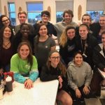 Students are pictured after a recent fundraiser at Decatur Diner. 