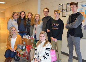 SD High School National Honor Society Initiates Second Food Drive