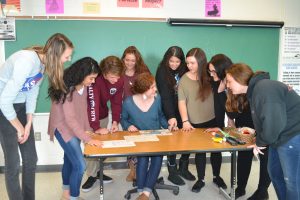 ‘Tired Of The Negativity,’ School’s Foreign Language Club Participates In Mural Project
