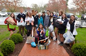Worcester Prep Upper School Volunteers Club Collect Shoes To Donate To Tayorville United Methodist Church