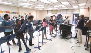 Fifth Grade Berlin Intermediate School Students Rehearse For Annual Spring Chorus Concert