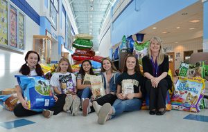 Stephen Decatur High School Students And Staff Collect Over 2,000 Pounds Of Pet Food