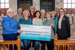 Daughters Of American Colonists Present $5,000 Check To Historic St. Martin’s Church Foundation