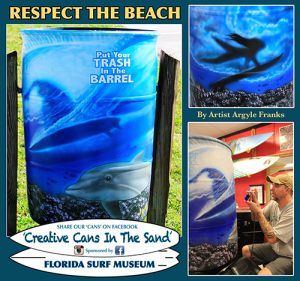 Artwork Planned For Downtown Beach Trash Cans