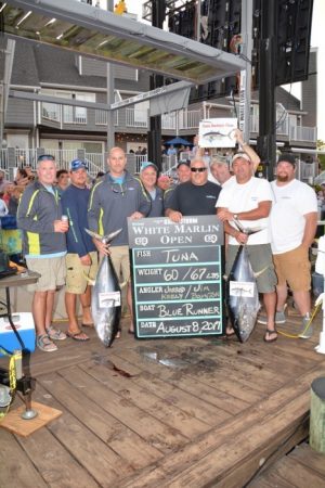 Second Day Brings New First-Place Tuna; Heavy Fishing Expected Rest of Week