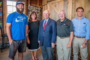 U.S. Senator Ben Cardin Visits Burley Oak Brewing Company