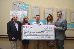 Fasano Family Donates To Atlantic General Hospital Campaign For The Future