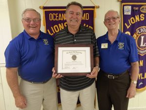 Delmarva Printing And Design Owner Receives OC Lions Club’s Highest Community Service Award