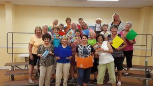 Delmarva Chorus Gathers School Supplies To Donated To Worcester GOLD