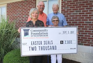 Easterseals Of Maryland’s Eastern Shore Recieve $2,000 Donation From David Larmore Memorial Fund