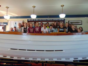 Salisbury School’s Exchange Students From Germany Visit OC Life Saving Station Museum