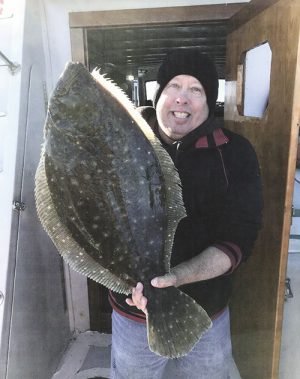 Local Angler Catches Whopper Flounder