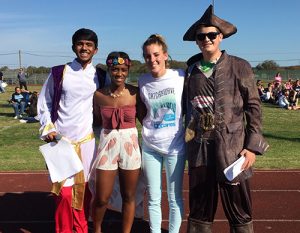 SD High School Seniors Dress In Disney Themed Costumes For Traditional Senior Walk-Out