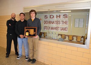 Manganiello And Haas, SD High School Fall Stock Market Game State Champions