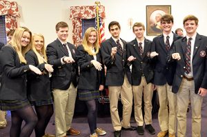 Worcester Prep Holds Annual Junior Ring Ceremony