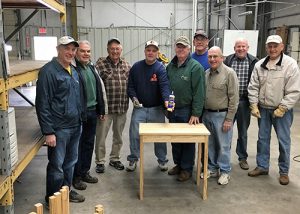 Rotary Club Of Salisbury Constructs Bedside Tables For Camp Fairlee