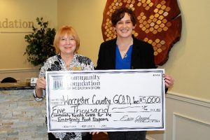 Community Foundation Of The Eastern Shore Presents $5,000 Grant To Worcester County G.O.L.D., Inc.
