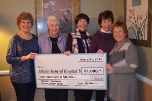 Retired Nurses Of Ocean Pines Present $1,000 Check To Colleen Wareing