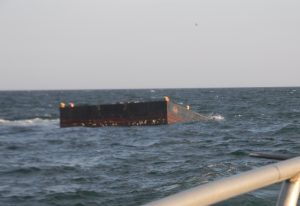 60-Foot Barge Added To Offshore Reef Site