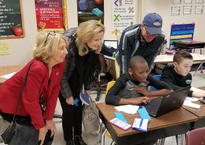 Snow Hill Rotary Club Members Visit Snow Hill Middle School