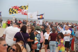 Thousands Gather On Beach For Softball World Series Event