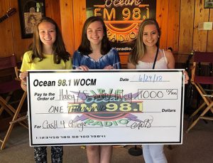 Three High School Seniors Awarded $1,000 Each Through Ocean 98 Cash For College Fund