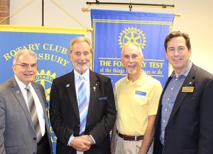 Rotary Club Of Salisbury Honored To Host Pete Booker, Rotary District 7630 District Governor