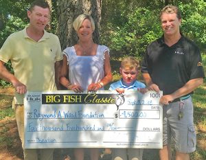 Big Fish Classic Presents Wood Foundation Donation