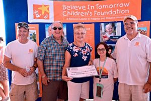 Local Couple Donates $5,000 To Believe In Tomorrow Children’s Foundation