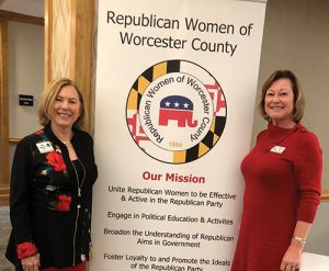 Jody Rushton Welcomed As Guest Speaker At Republican Women Of Worcester County Annual Dinner Meeting