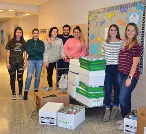 SD High School Collects Over 2,000 Pounds Of Canned Goods During Annual Food Drive