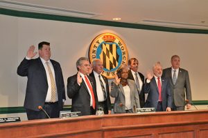 Commissioners Sworn In For Next 4 Years; Purnell Will Continue Serving As President