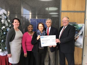 Habitat For Humanity Of Wicomico County Receives $12,000 From First Shore Federal Savings
