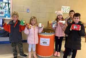 Students And Staff At Ocean City Elementary School Collect Nonperishable Food Items For Maryland Food Bank