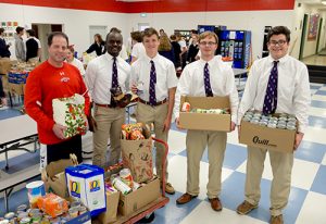 Worcester Prep Students Collect Canned Goods, Non-Perishable Food, And Monetary Donations For Annual Food Drive