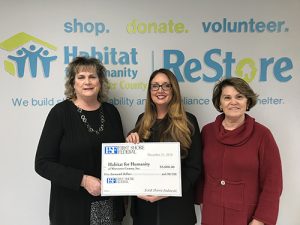 Habitat For Humanity Accepts $5,000 Donation From First Shore Federal