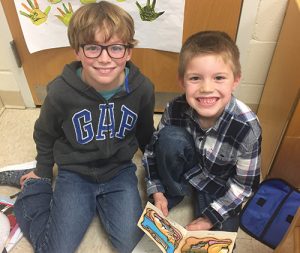 OC Elementary Kindergarten And Third Grade Students Meet Each Week For Buddy Readers