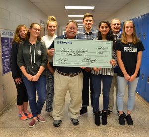 Stephen Decatur High School Key Club Receives $500 Donation From Kiwanis Club